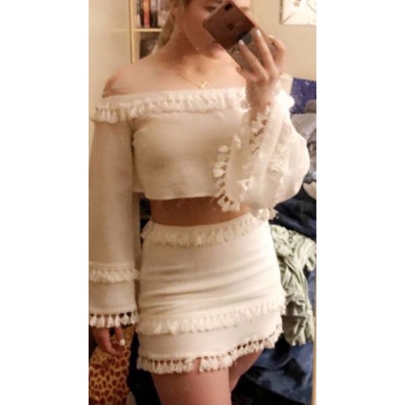 crop top and matching skirt - Picture 5 of 5